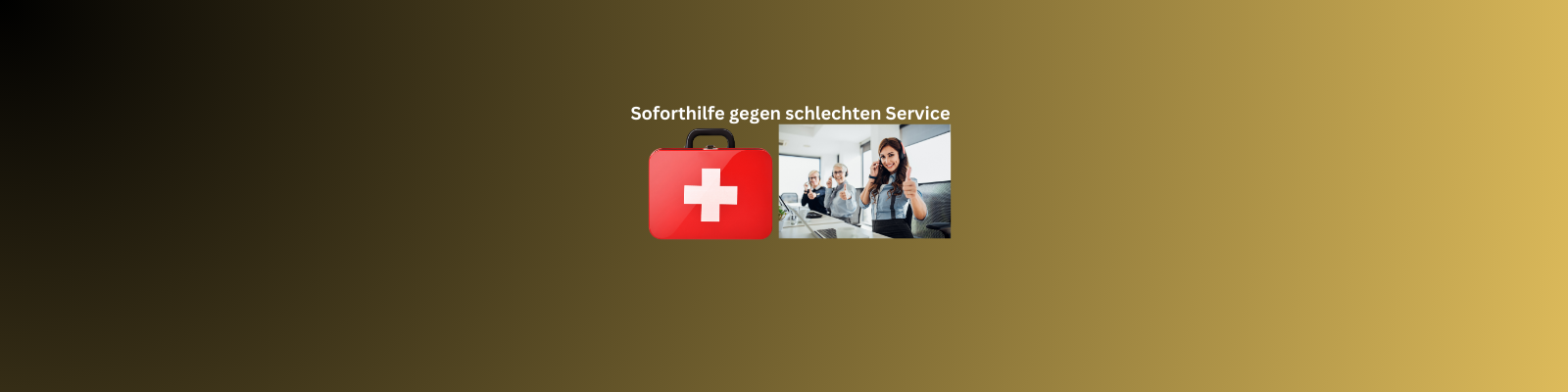 Soforthilfe gegen schlechten Service