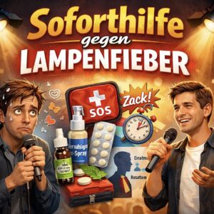 Soforthilfe gegen Lampenfieber Selbstbewusst auftreten
